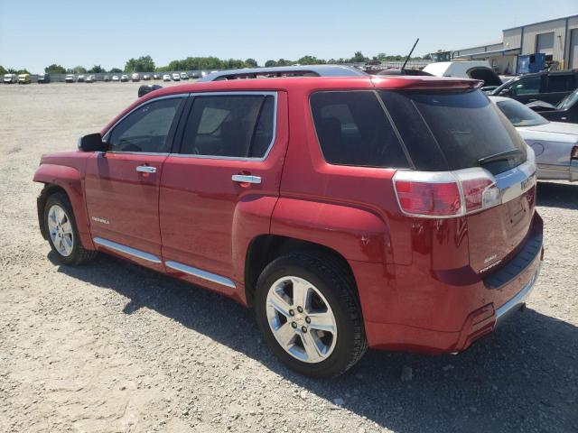 2GKALUEKXF6360426 - 2015 GMC TERRAIN DENALI RED photo 2