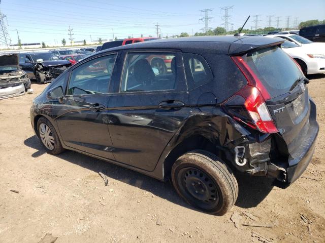 3HGGK5H57HM712313 - 2017 HONDA FIT LX BLACK photo 2