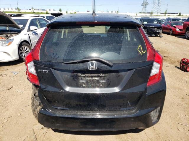 3HGGK5H57HM712313 - 2017 HONDA FIT LX BLACK photo 6