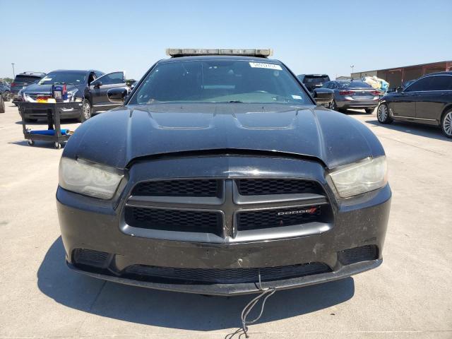 2C3CDXAT0EH316279 - 2014 DODGE CHARGER POLICE BLACK photo 5