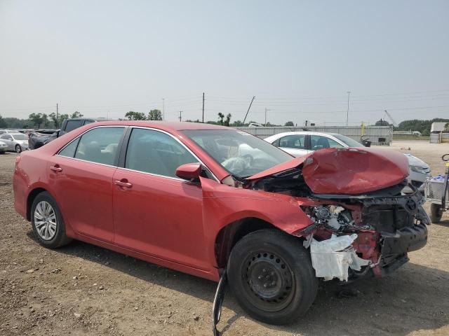 4T1BF1FK4CU513024 - 2012 TOYOTA CAMRY BASE RED photo 4
