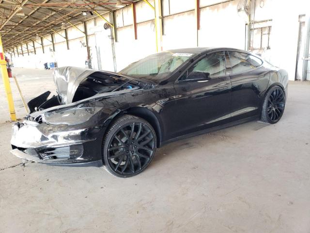 5YJSA1CN0CFP02313 - 2012 TESLA MODEL S Սև լուսանկար 1