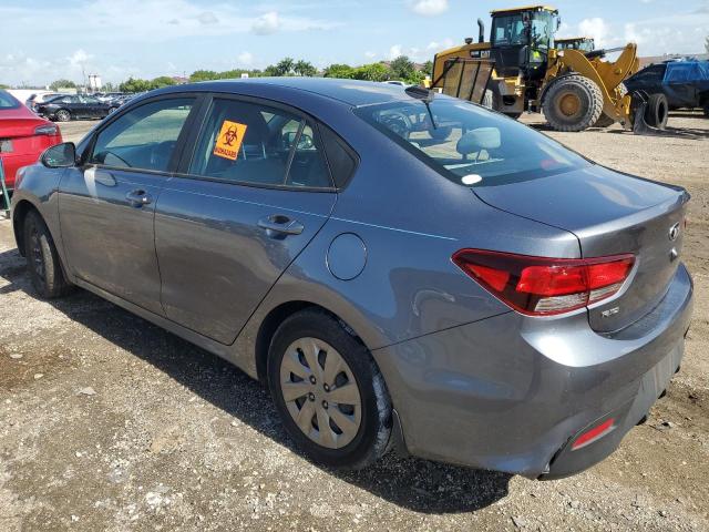 3KPA24AB1KE216343 - 2019 KIA RIO S SILVER photo 2