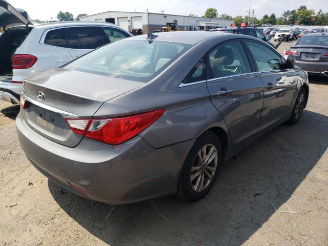 5NPEB4AC4DH616292 - 2013 HYUNDAI SONATA GLS GRAY photo 3