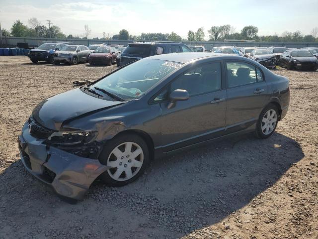 2HGFA1F52BH309209 - 2011 HONDA CIVIC LX GRAY photo 1