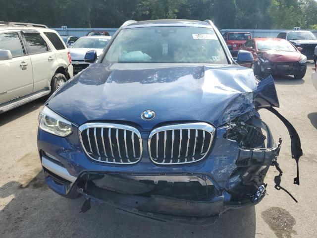5UXTR9C53KLE18408 - 2019 BMW X3 XDRIVE30I BLUE photo 5