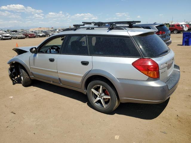 4S4BP61C176320611 - 2007 SUBARU OUTBACK OUTBACK 2.5I SILVER photo 2