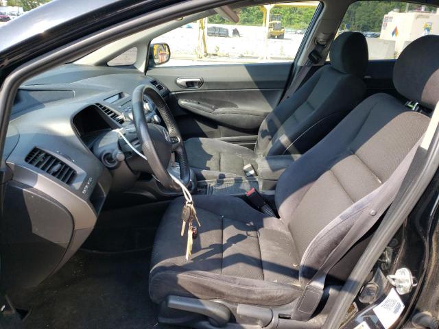 2HGFA1F64BH518444 - 2011 HONDA CIVIC LX-S Noir photo 7