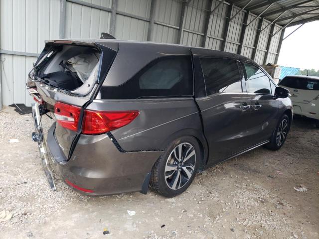 5FNRL6H93JB069367 - 2018 HONDA ODYSSEY ELITE Grau Foto 3