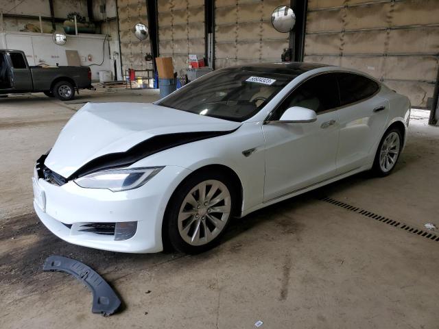 5YJSA1E24GF156401 - 2016 TESLA MODEL S Білий фото 1