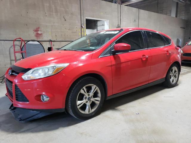 1FAHP3K26CL315764 - 2012 FORD FOCUS SE RED photo 1