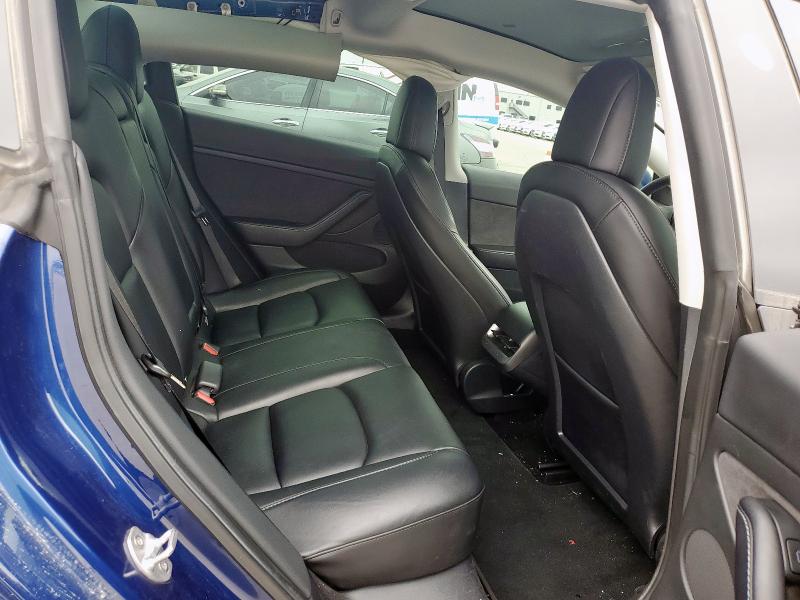 5YJ3E1EB7NF235664 - 2022 TESLA MODEL 3 Mavi foto 10