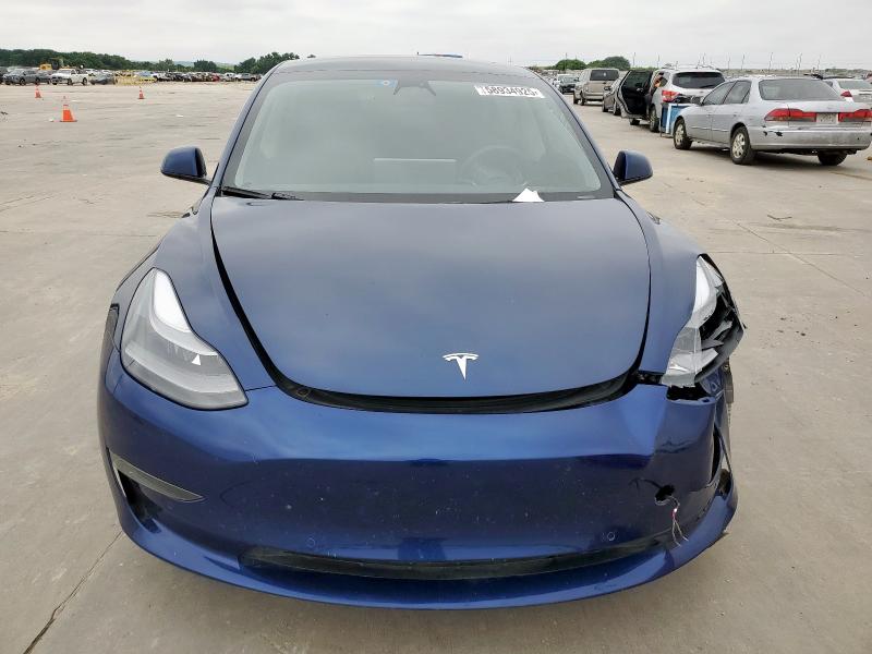 5YJ3E1EB7NF235664 - 2022 TESLA MODEL 3 Mavi foto 5
