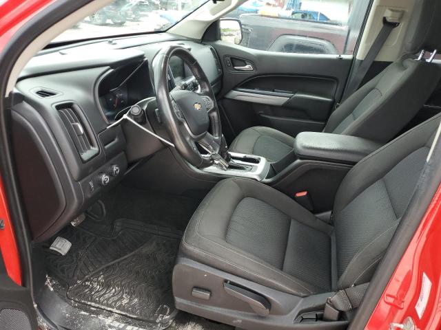 1GCGTCE38G1184070 - 2016 CHEVROLET COLORADO LT RED photo 7