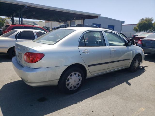 JTDBR32E842036845 - 2004 TOYOTA COROLLA CE SILVER photo 3