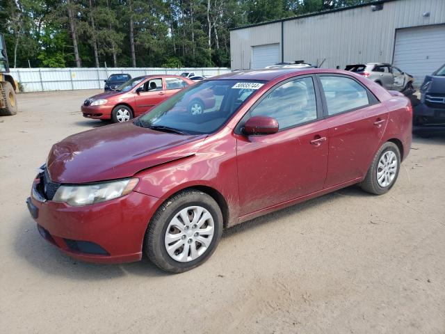 KNAFU4A25C5594935 - 2012 KIA FORTE EX RED photo 1