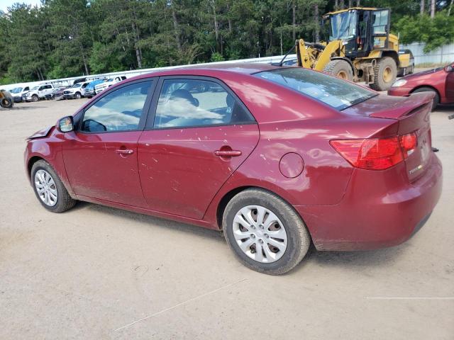 KNAFU4A25C5594935 - 2012 KIA FORTE EX RED photo 2