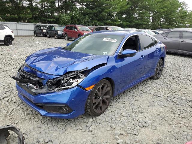 2HGFC2F86LH573142 - 2020 HONDA CIVIC SPORT ლურჯი ფოტო 1