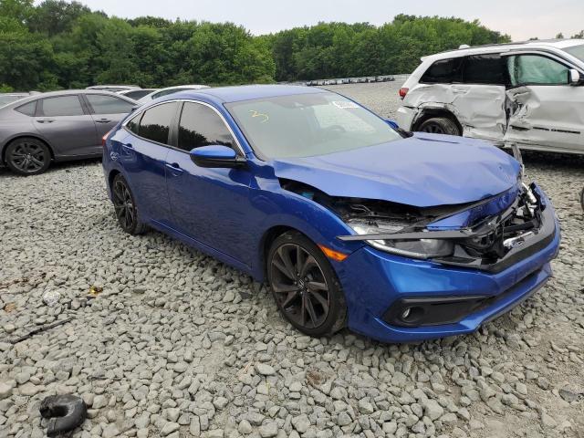 2HGFC2F86LH573142 - 2020 HONDA CIVIC SPORT ლურჯი ფოტო 4