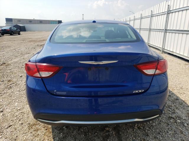 1C3CCCAB6GN140559 - 2016 CHRYSLER 200 LIMITED BLUE photo 6