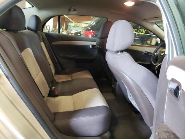 1G1ZC5E12BF280848 - 2011 CHEVROLET MALIBU 1LT ბეჟი ფოტო 10