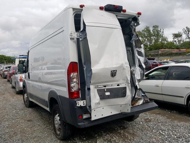 3C6TRVBGXJE101749 - 2018 RAM PROMASTER 1500 1500 HIGH  photo 3