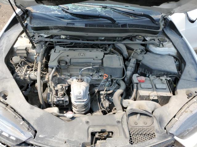 19UUB1F66KA800538 - 2019 ACURA TLX TECHNOLOGY WHITE photo 11