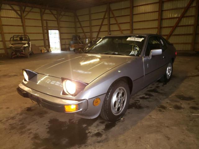 WP0AA0927HN452354 - 1987 PORSCHE 924 S SILVER photo 2