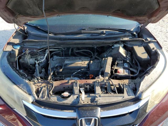 2HKRM3H76FH537448 - 2015 HONDA CR-V EXL MAROON photo 12