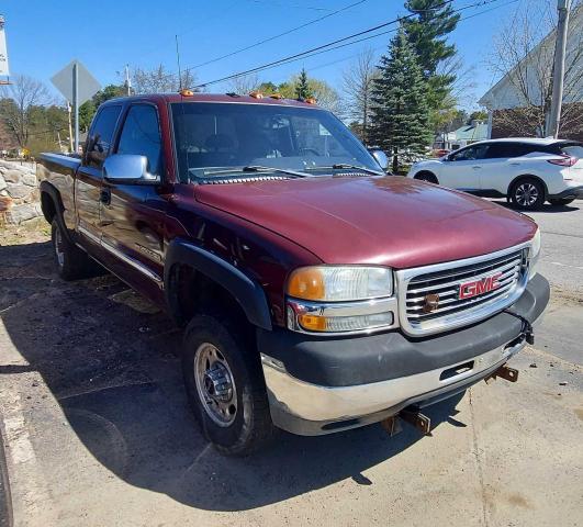 1GTHK29U72E301756 - 2002 GMC SIERRA K2500 HEAVY DUTY RED photo 1