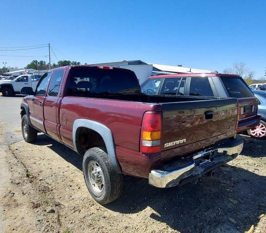 1GTHK29U72E301756 - 2002 GMC SIERRA K2500 HEAVY DUTY RED photo 3