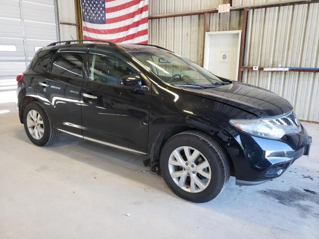 JN8AZ1MW2CW238646 - 2012 NISSAN MURANO S BLACK photo 4