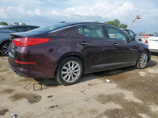 5XXGN4A79EG343365 - 2014 KIA OPTIMA EX BURGUNDY photo 3