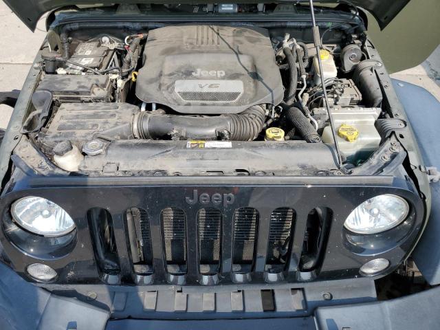 1C4AJWAG0GL137108 - 2016 JEEP WRANGLER SPORT GREEN photo 11