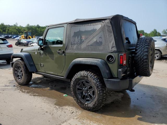 1C4AJWAG0GL137108 - 2016 JEEP WRANGLER SPORT GREEN photo 2