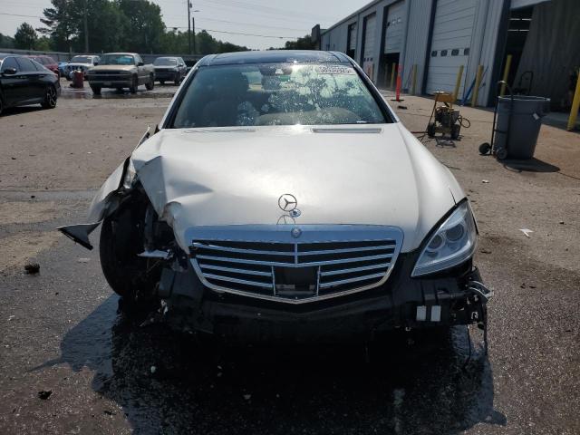 WDDNG9EB6DA536893 - 2013 MERCEDES-BENZ S 550 4MATIC WHITE photo 5