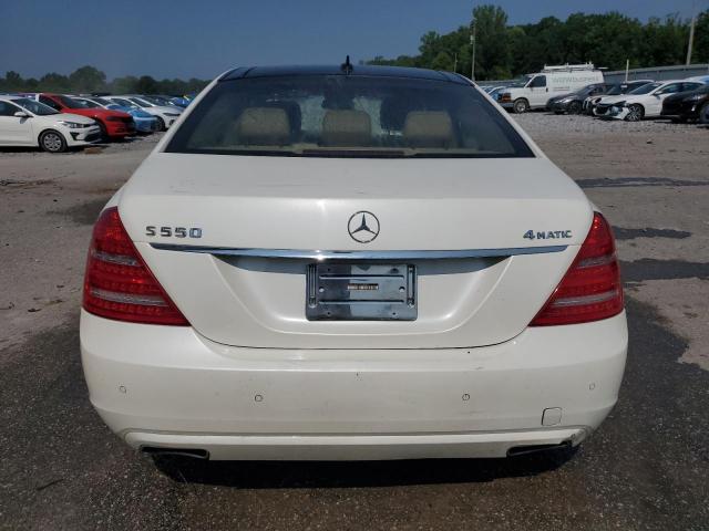 WDDNG9EB6DA536893 - 2013 MERCEDES-BENZ S 550 4MATIC WHITE photo 6
