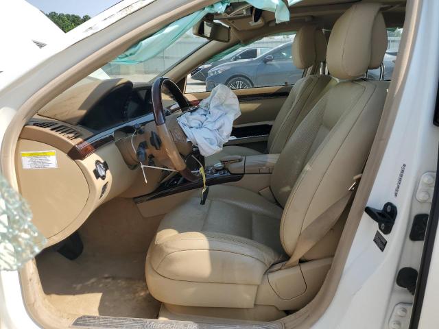 WDDNG9EB6DA536893 - 2013 MERCEDES-BENZ S 550 4MATIC WHITE photo 7