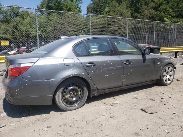 WBANE73557CM53253 - 2007 BMW 530 I GRAY photo 3