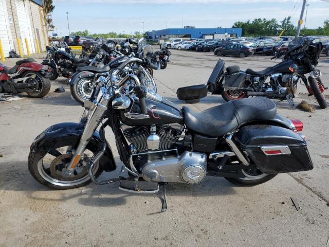 1HD1GZM13EC320473 - 2014 HARLEY-DAVIDSON FLD SWITCHBACK BLACK photo 3