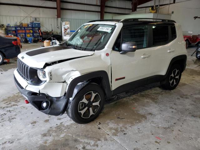 ZACNJBC11LPM07730 - 2020 JEEP RENEGADE TRAILHAWK WHITE photo 1