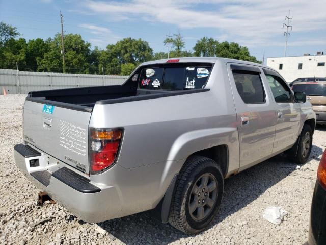 2HJYK16388H531115 - 2008 HONDA RIDGELINE RTX SILVER photo 3