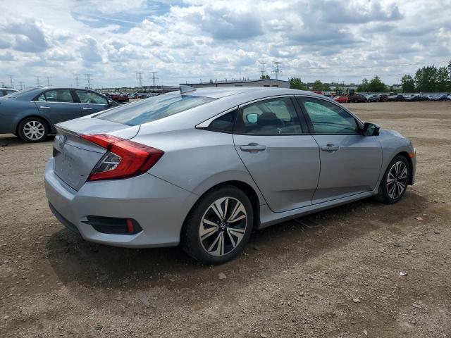19XFC1F77GE038287 - 2016 HONDA CIVIC EXL SILVER photo 3