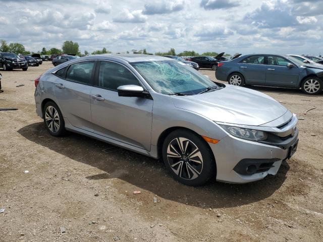 19XFC1F77GE038287 - 2016 HONDA CIVIC EXL SILVER photo 4