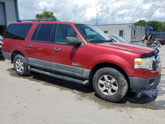 1FMFK16597LA94753 - 2007 FORD EXPEDITION EL XLT BURGUNDY photo 4