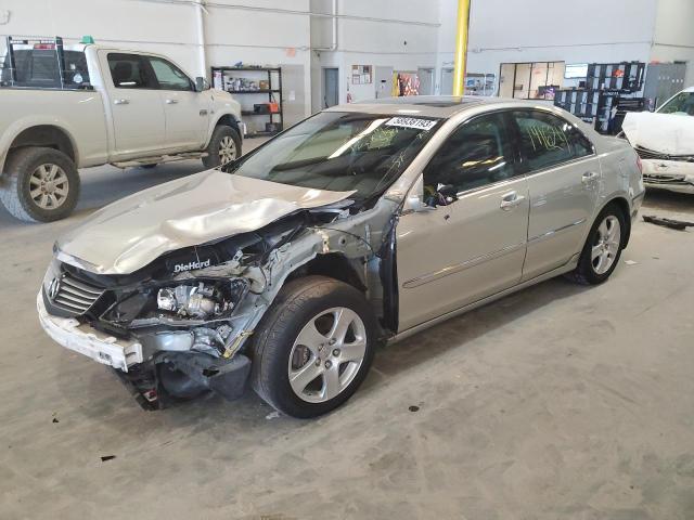 JH4KB16535C018282 - 2005 ACURA RL SILVER photo 1