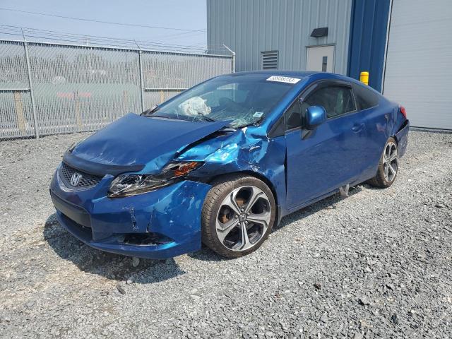 2HGFG3B42CH003281 - 2012 HONDA CIVIC LX BLUE photo 1