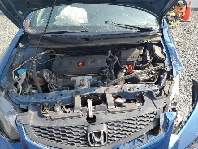 2HGFG3B42CH003281 - 2012 HONDA CIVIC LX BLUE photo 11