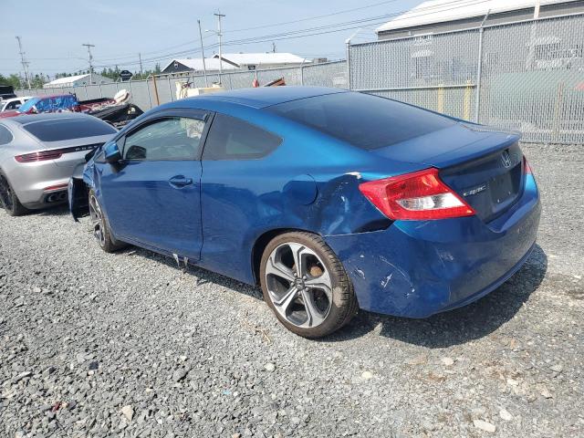 2HGFG3B42CH003281 - 2012 HONDA CIVIC LX BLUE photo 2