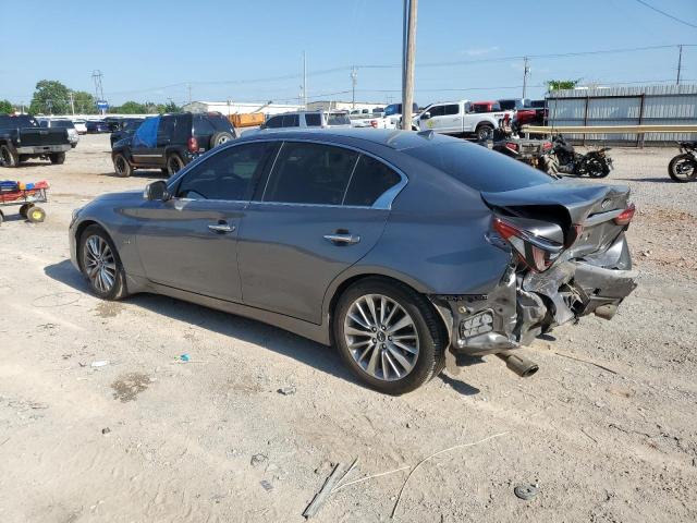 JN1EV7AP9KM516190 - 2019 INFINITI Q50 LUXE SILVER photo 2